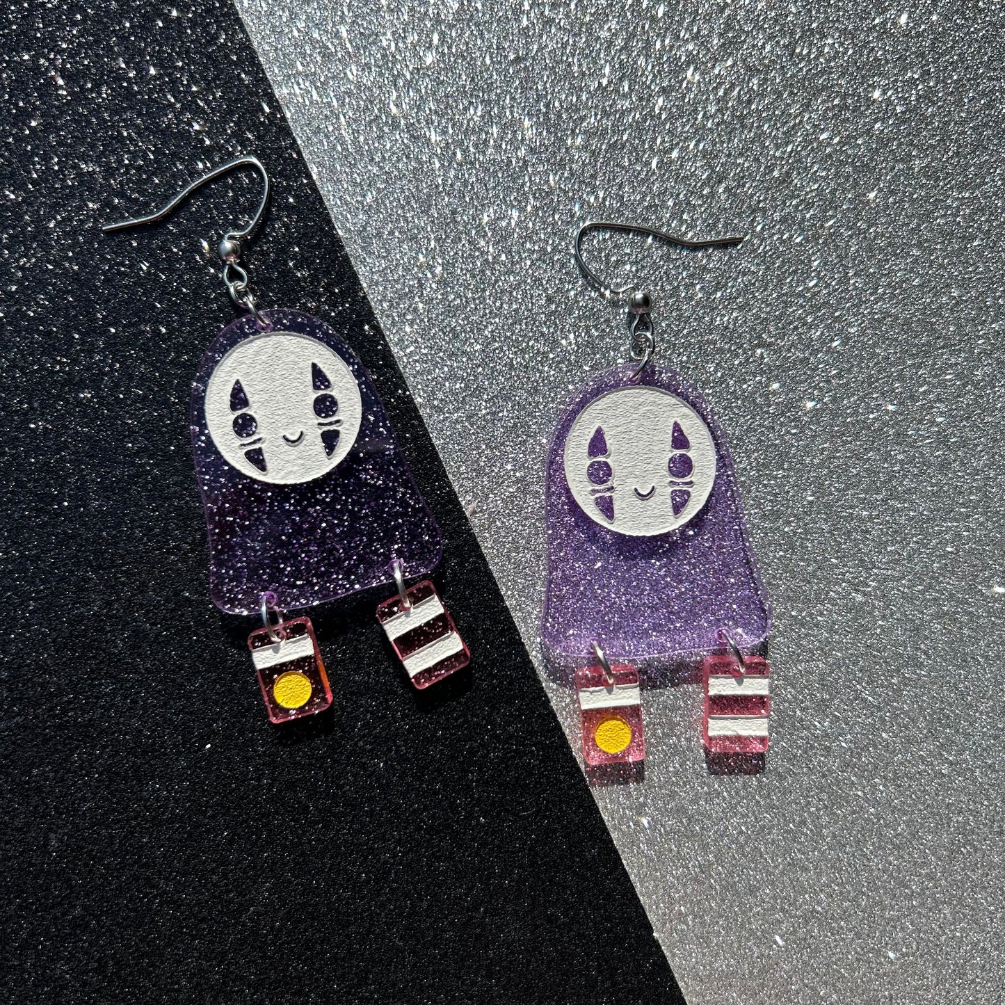 glitter no face
